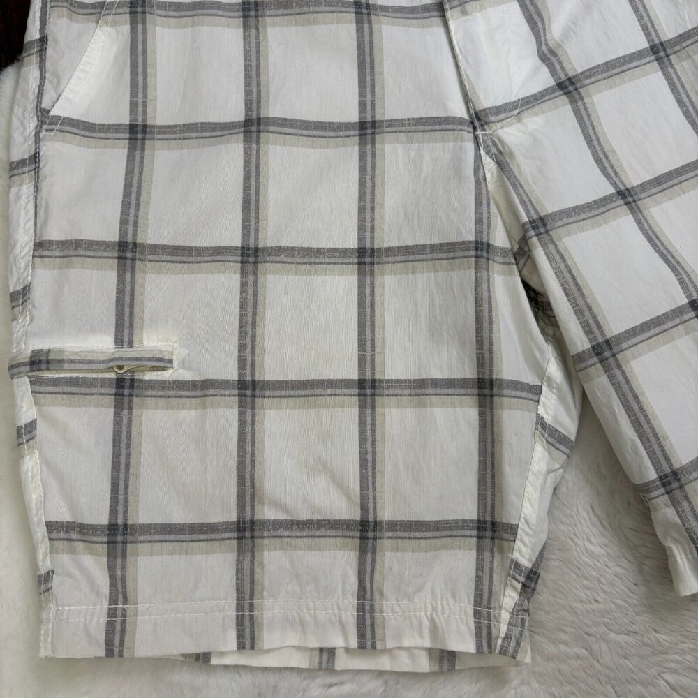 Old Navy Hybrid Shorts 40 Plaid Swim to Street Quick-Dry Board Shorts Men's NWT - Picture 3 of 12
